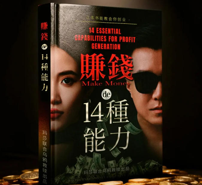 乌鸦救赎的赚钱的14种能力，这本书能教会你创业