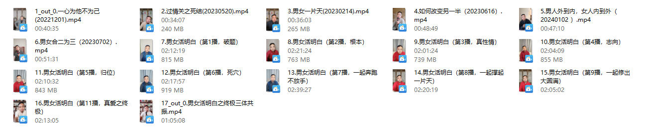 真爱之终极《男女活明白》