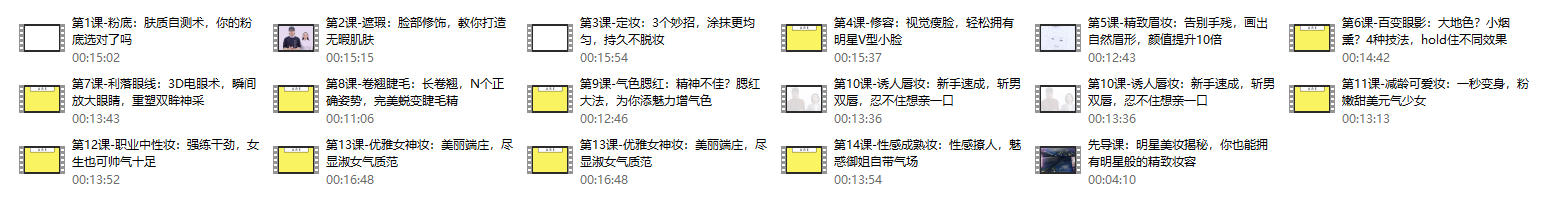 14堂超实用易上手明星美妆术，让你妆出美丽与自信