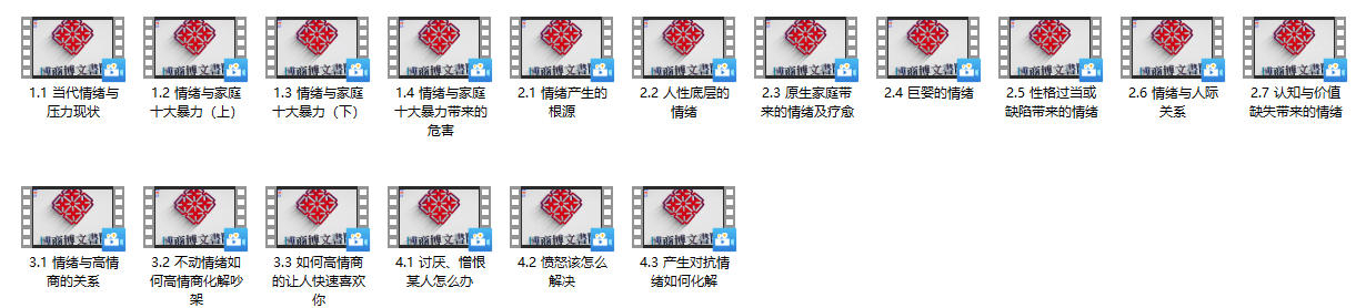 《好情绪决定人生》杨洋博士系列课