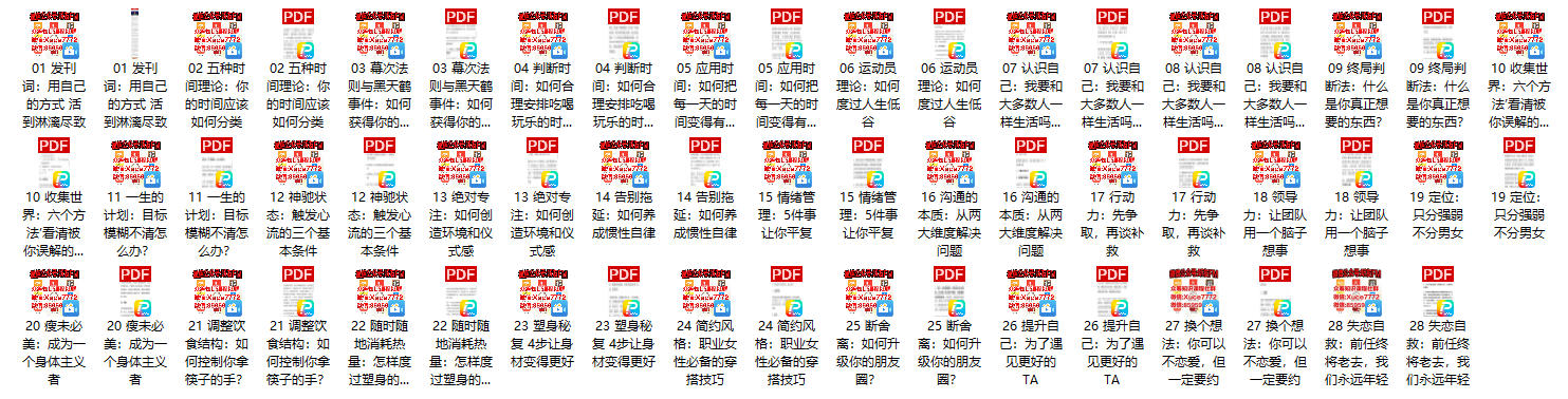 女性力量28讲：如何成为一个出色的人