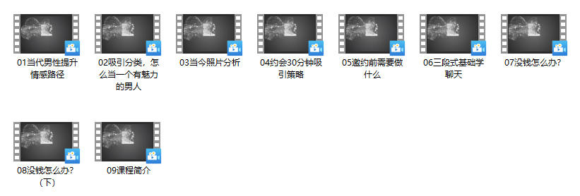 《大众脱单方法论》绅士派系列课