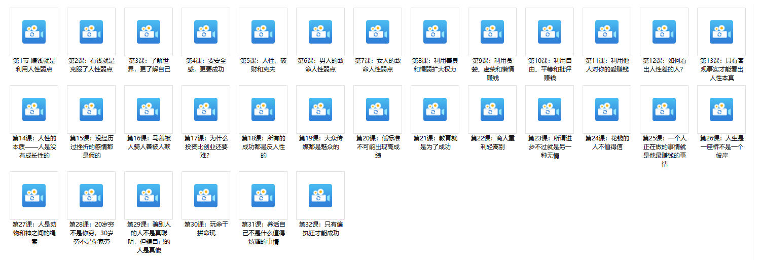 《人性賺钱6.0》村西边老王系列课