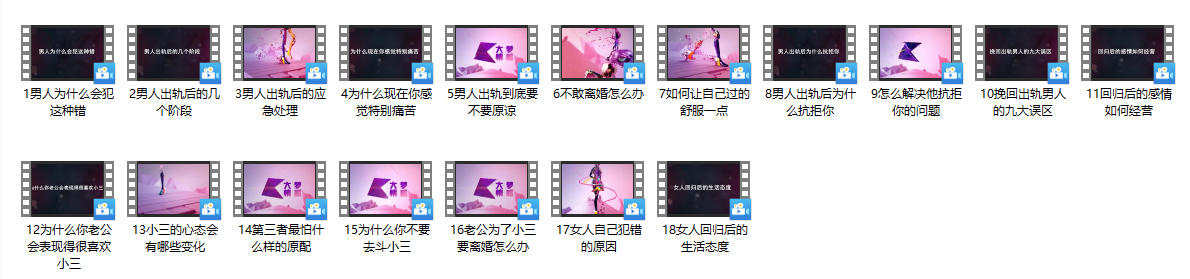 《危险关系》修复篇，大梦系列课