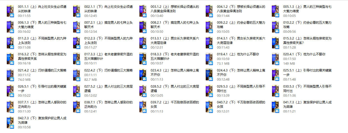 《亲密上头的秘密》苟阿姨课程