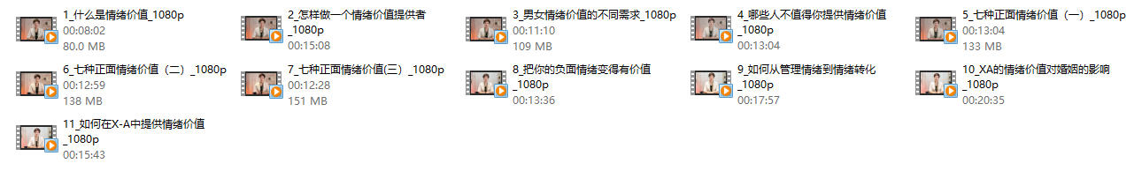 《女性智慧人生-情绪价值》11集,北乔老师课程