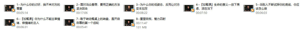 『开悟』1.0—这个世界只尊重强者(8节)
